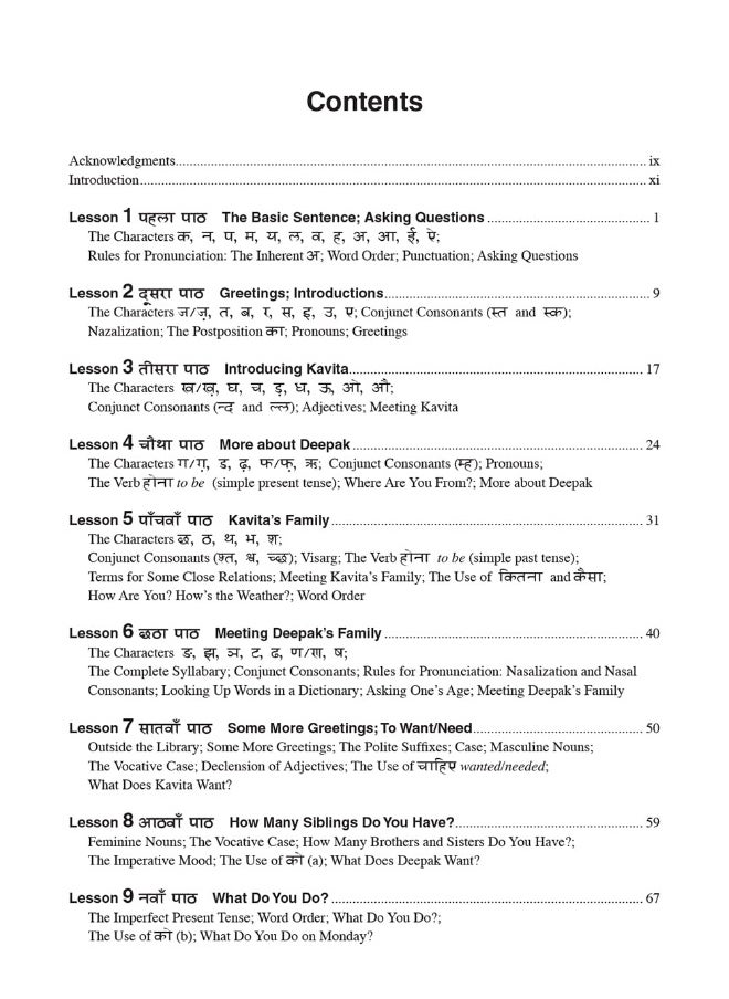 Elementary Hindi: Learn to Communicate in Everyday Situations (Free Online Audio Included)  - Image 2
