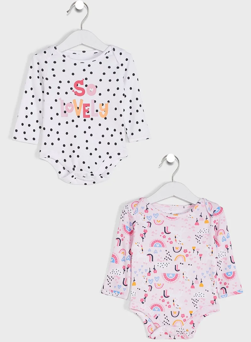 MINOTI Kids 2 Pack Bodysuits