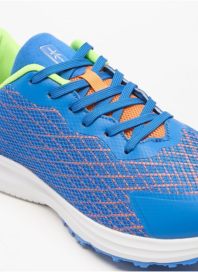Kappa - Men's Textured Sports Shoes with Lace-Up Closure - Image 1