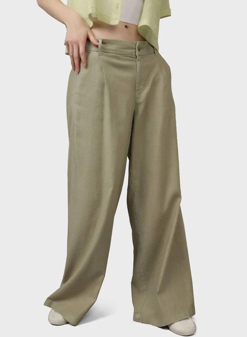 امريكان ايجل High Waist Wide Leg Pants