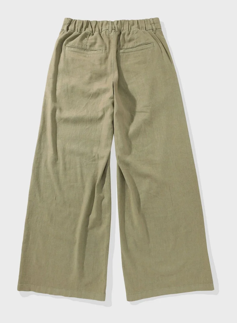 امريكان ايجل High Waist Wide Leg Pants