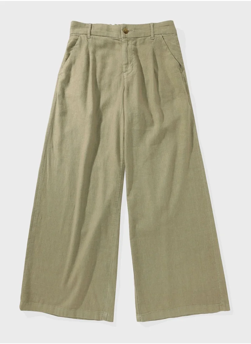 American Eagle High Waist Wide Leg Pants