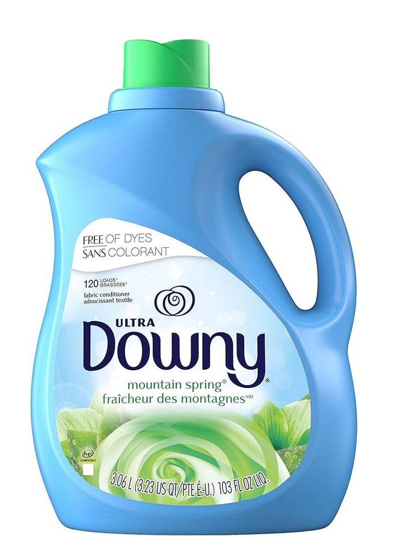 Downy Ultra Mountain Spring Fabric Softener 3.06 L  - Image 1