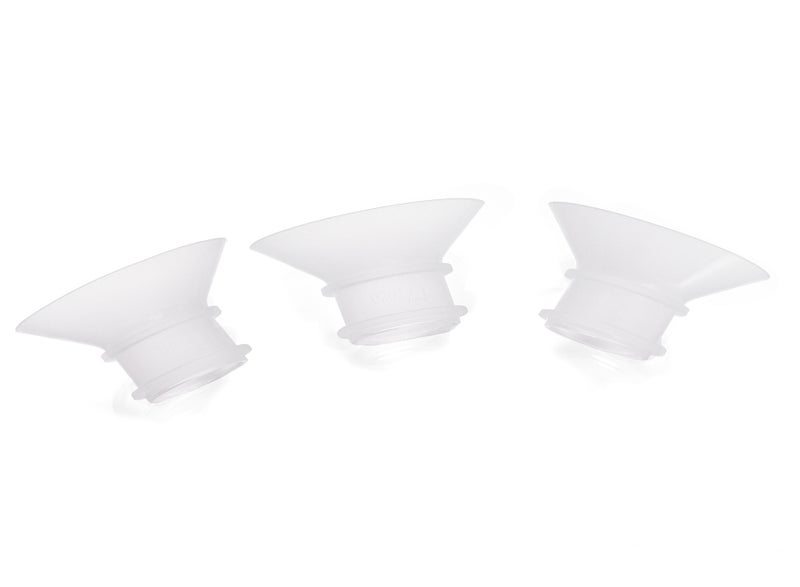 هوريجن ملحق بديل لمضخة الثدي الكهربائية مع 3 قطع من حشوات الشفة مقاس 17 مم، محول سيليكون ناعم لمضخة الثدي القابلة للارتداء XN/MD-2267A - Image 2