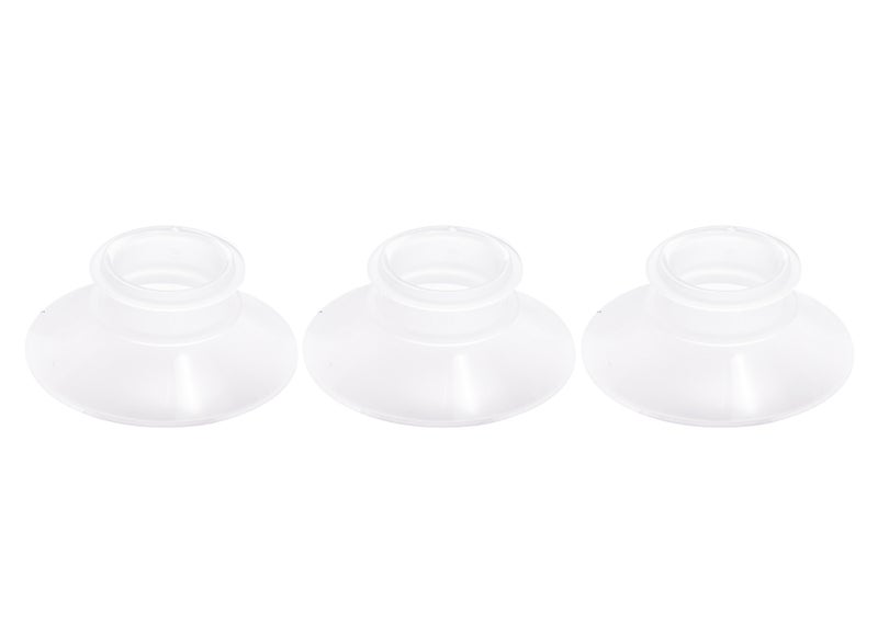 هوريجن ملحق بديل لمضخة الثدي الكهربائية مع 3 قطع من حشوات الشفة مقاس 17 مم، محول سيليكون ناعم لمضخة الثدي القابلة للارتداء XN/MD-2267A - Image 5