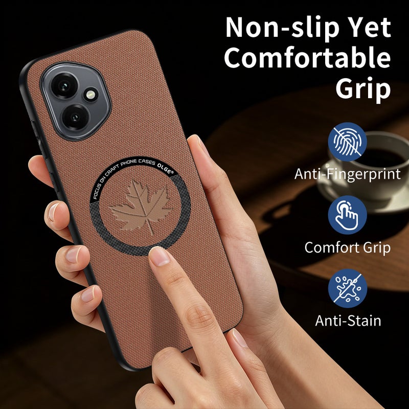 Magnetic PU Leather Phone Case with Shockproof Anti-Stain Anti-Fingerprint Protection for Honor 400 500 Pro Magic8 Lite X9D X8B - Image 2
