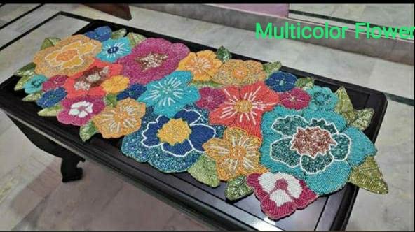 AIVIK Multicolored Beaded DinningCentre Table Runner 1336 - Image 2