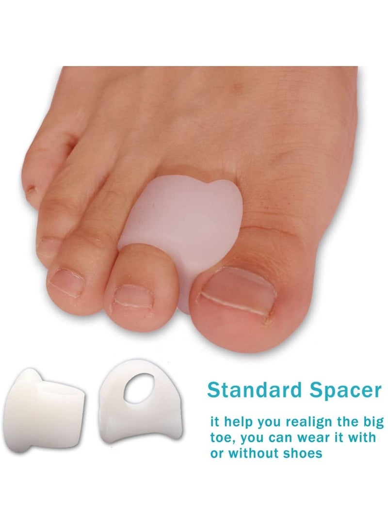 SYOSI Bunion Corrector Relief Protector Sleeves Kit Treat Pain in Hallux Valgus Big Toe Joint Hammer Separators Spacers Straighteners Splint for Women and men - Image 4