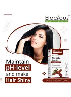 Elecious Shikakai Powder For Hair (Natural Hair Cleanser For Luxirious And Soft Hairs) (200 Grams)  - Image 4