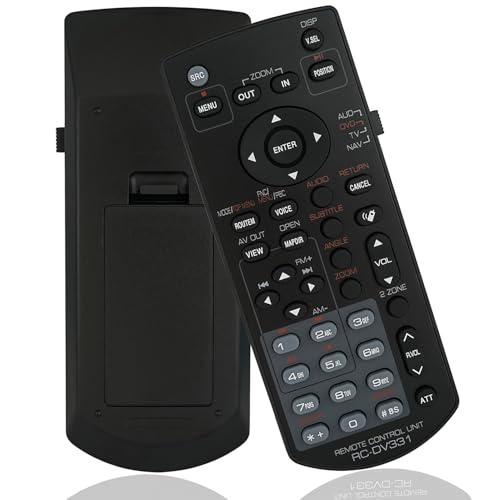 Kassionel Replacement Remote Control for Kenwood DDX276BT DDX376BT DDX396 DMX1025BT DMX120BT DMX110 DMX110BT DMX100BT DMX125BT Double DIN Car Stereo DVD Receiver - Image 1