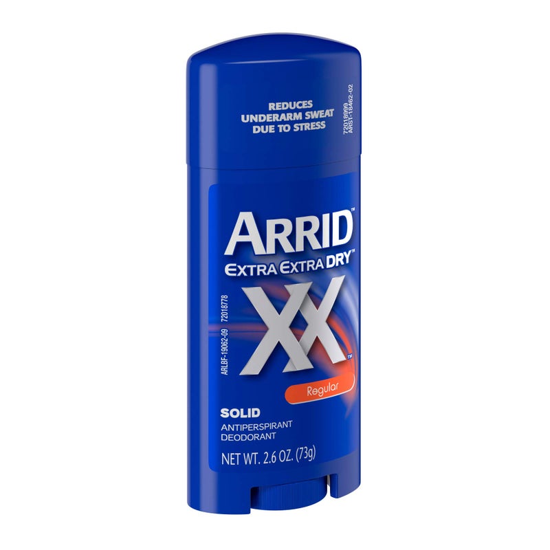 Arrid XX Extra Extra Dry Solid Antiperspirant Deodorant, Regular, 2.6 Oz (Pack of 6) - Image 5
