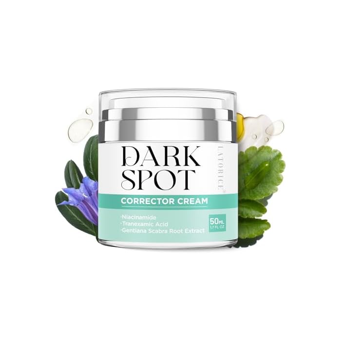 Dark Spot Remover for Face and Body: Tranexamic Acid Serum for Women and Men - Reduce Sun Spot Melasma Freckles (1.7 Fl Oz)