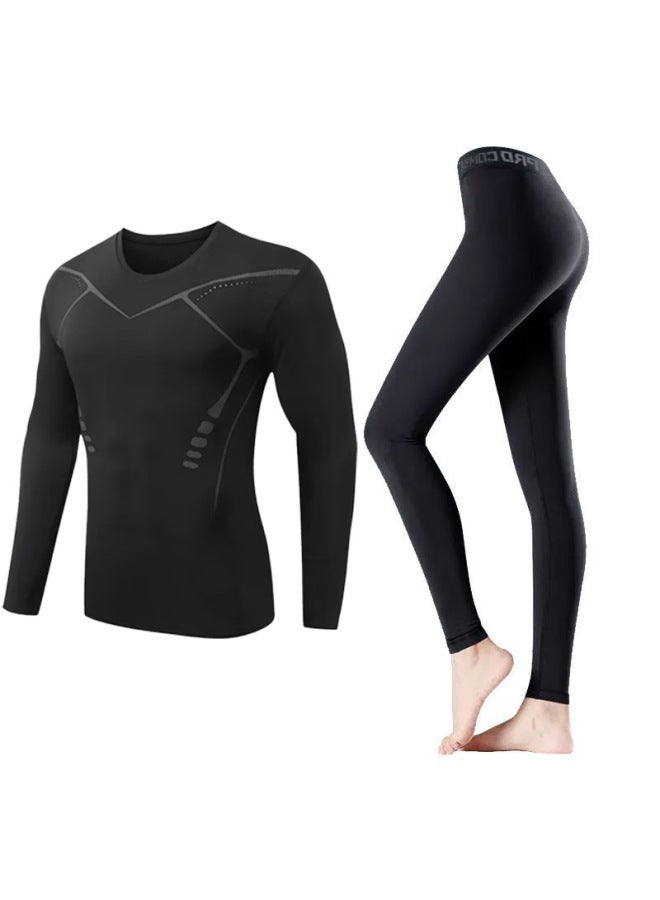 Swimsuit Women's Split Large Size Conservative Swimming Trunks For Chubby Girls Long-sleeved Trousers For Students Sunscreen Diving Suit-Color:Women-sci-fi Two-piece (long Sleeve)-Size:XL