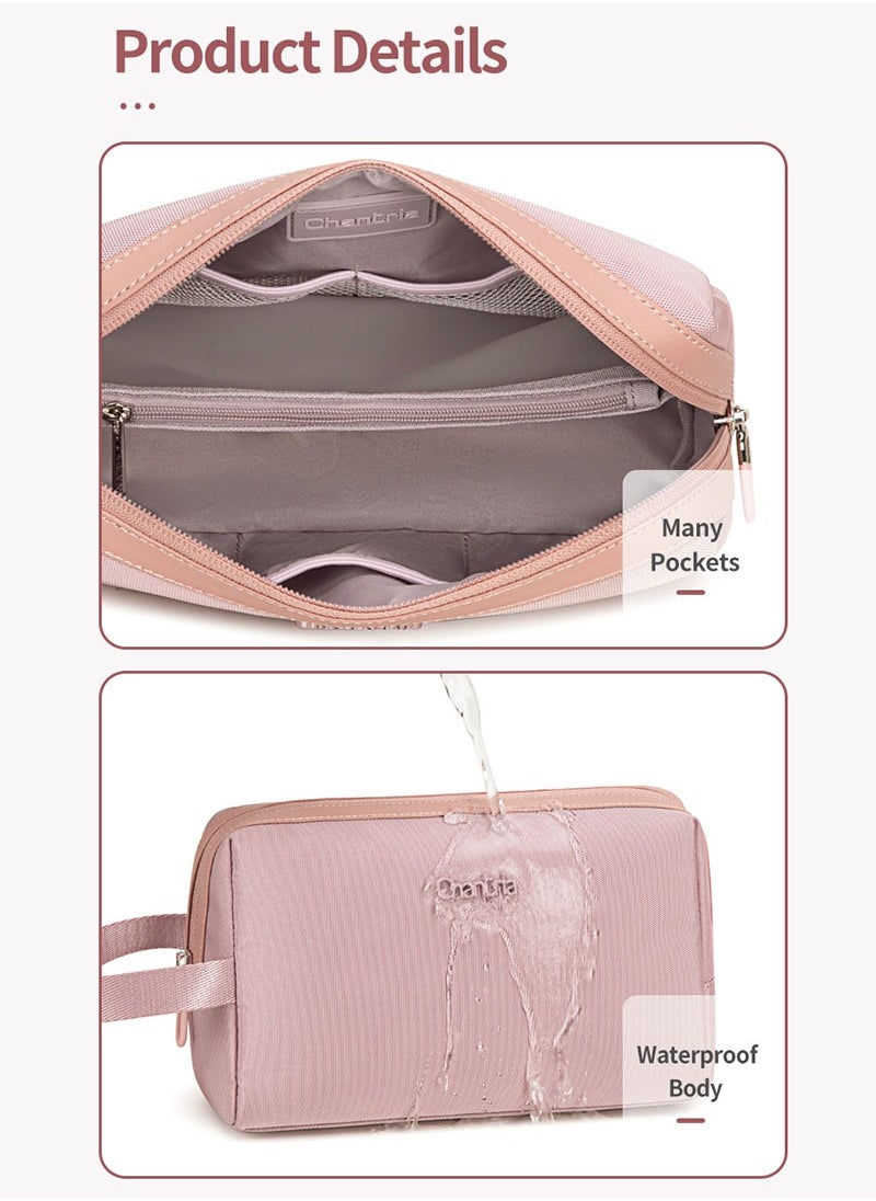 Chantria - Portable Cosmetic Storage Bag, Casual Travel Toiletry Bag, Lightweight Wallet Phone Clutch handbag for Women - Image 1