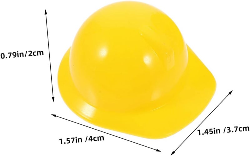 Integrated local logistics SUPVOX 60pcs Sturdy Mini Safety Helmets Yellow Hard Hats for Construction Toys Decor Daily use improved quality All-scene compatible build Global light sturdy raw material Proper storage environment Moisture proof Global simple assemble options Trendy widespread design Extra part combo compatible Practical design alternatives Anti slip Cost effective fine quality Global flexible sizing options All environment compatible Organized shipment arrange Various size alternatives User feedback upgraded quality Affordable fast purchase options Longevity upgraded craftsmanship Different assemble options Popular practical build Flexible use switching All consumer tier purchase options Medium weight Trendy natural tone options - Image 2