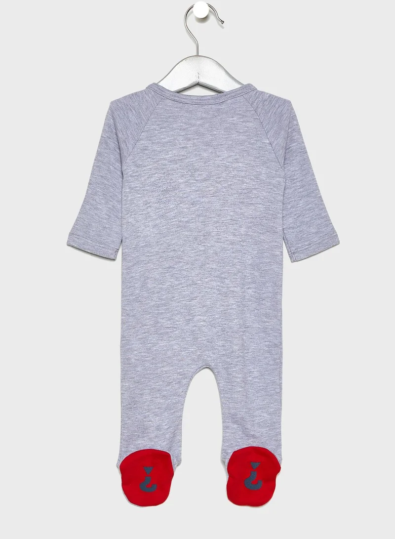 GUESS Infant Love You Mom Romper