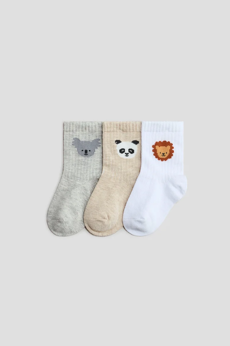 H&M 3-pack socks