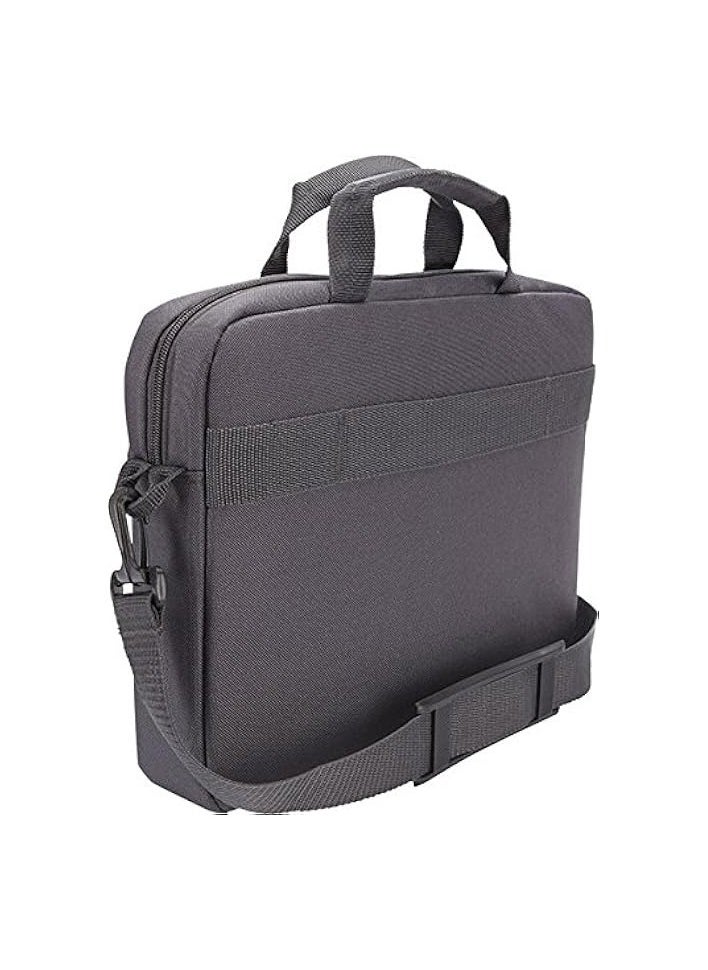 CASE LOGIC Aua-314 14.1-Inch Laptop/Macbook Air/Pro Retina Display And Ipad Slim With AdjUStable Depth At Bottom- Shoulder Bag Laptop - Briefcase Carrying Handbag Sleeve (Black)  - Image 3
