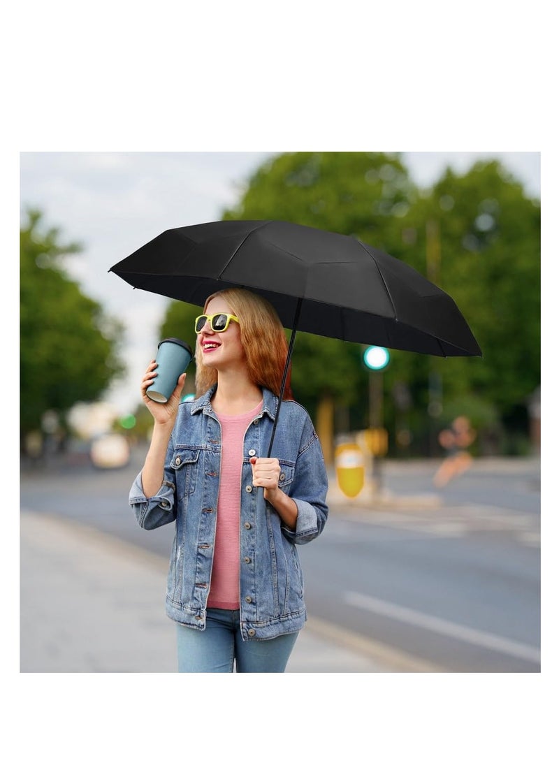 Mini Umbrella for Travel, Small Umbrella for Purse with Case for Sun and Rain, Sun Umbrella with UPF 50+ UV Protection, Lightweight & Compact Umbrella for Women Men Kids  - Image 3