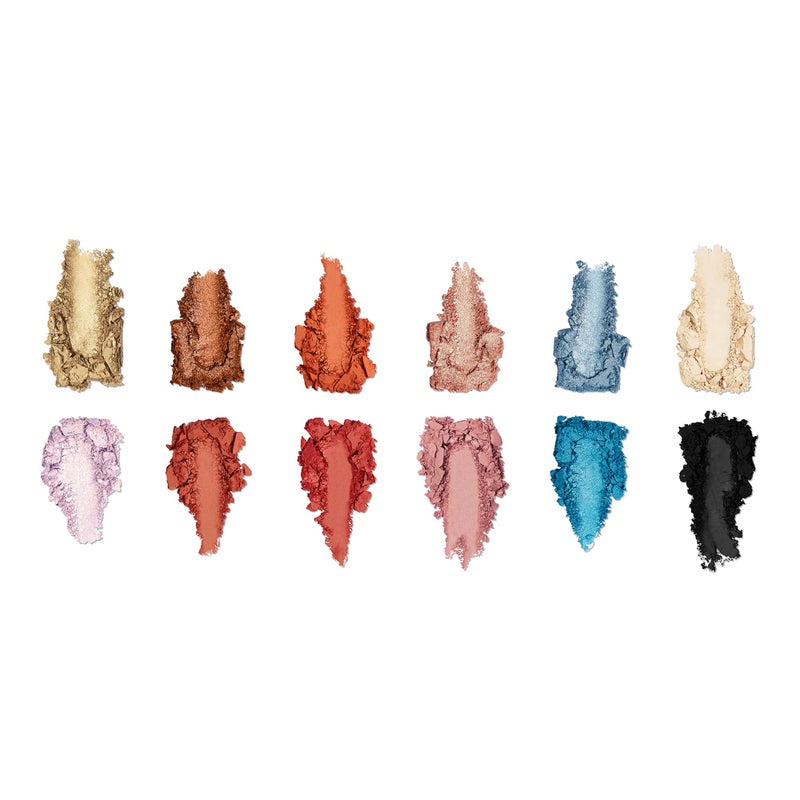 Illamasqua Artristry Eyeshadow Palette Expressionist - Highly Pigmented Satin Matte and Metallic Shimmer - 12 Versatile Shades - Vegan - Image 2