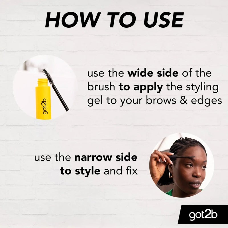 got2b Glued 4 Brows & Edges 2in1 Gel 16ml - Image 4