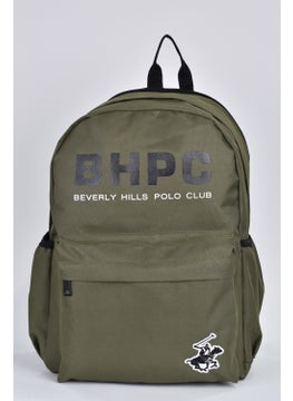 BEVERLY HILLS POLO CLUB حقيبة ظهر مدرسية يومية متعددة الأعين للجنسين خضراء 04163  - Image 2