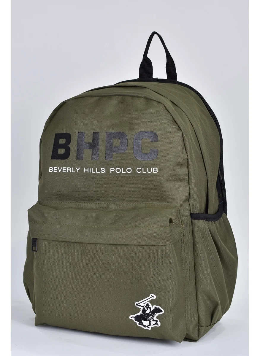 BEVERLY HILLS POLO CLUB Unisex Multi-Eye Daily Travel School Backpack Green 04163