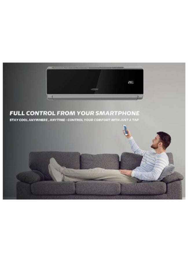 General Gold Black Split AC 1.5 Ton, WiFi Control, T3 Cooling, Rotary Compressor GD-18CRBL/S24 GD-18CRBL/S24 black - Image 4