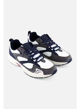 RBX Men Lace Up Outdoor Shoes, Navy  - Image 1