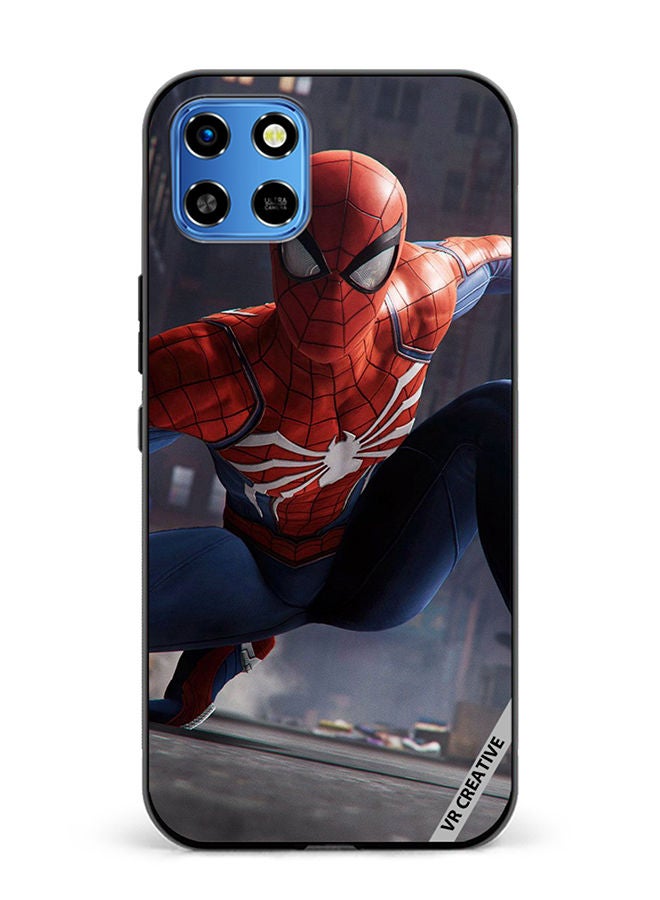 VR CREATIVE Protective Case Cover For Infinix Smart 6 HD Spiderman Design Multicolour - Image 1