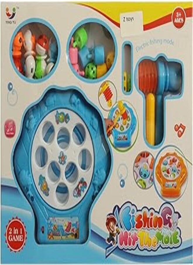 Ztoys Ztoys Electric Fishing Game Set For Unisex, Multi Color 