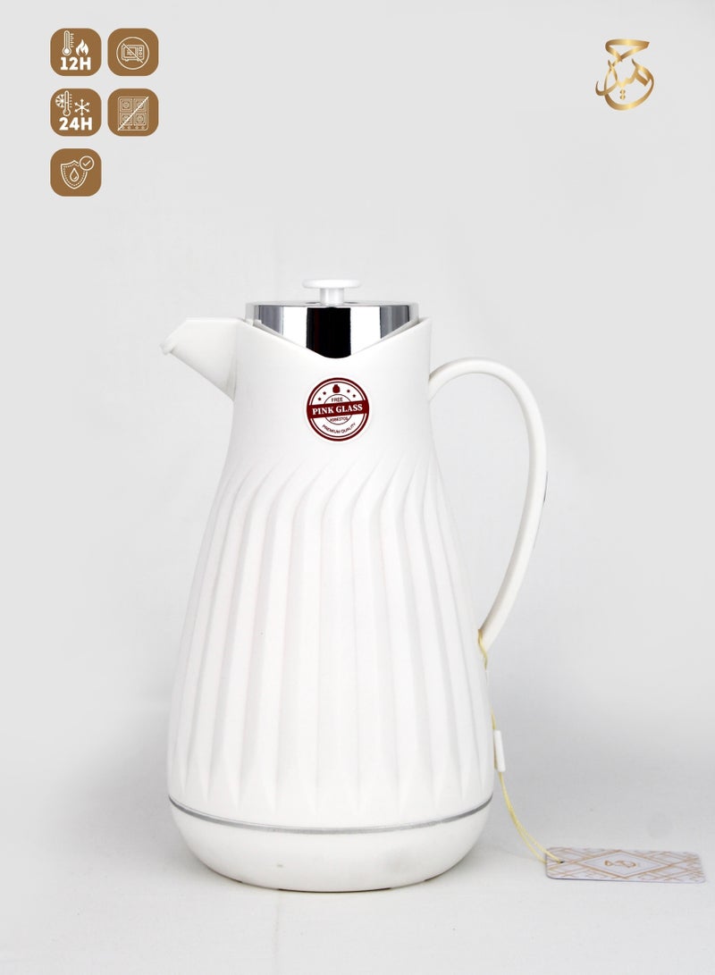 Red Home Vacuum Flask 1000ml SV5401G  - Image 1