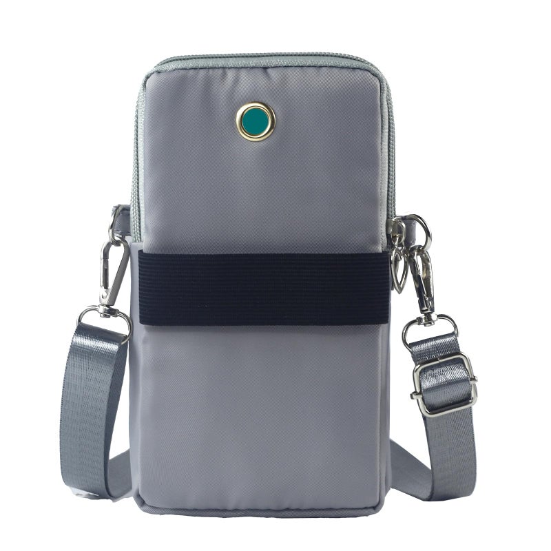 JANKS Crossbody Wallet Phone Bag for Women, Nylon Small Crossbody Shoulder Bag Arm Bag, Cell Phone Purse, Mini Wallet with Adjustable Strap - Image 2