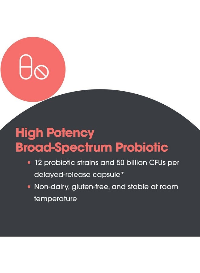 اليرجي ريسيرتش جروب مجموعة أبحاث الحساسية - مكمل غذائي أساسي حيوي كامل - بروبيوتيك عالي الفعالية للرجال والنساء، يدعم صحة الأمعاء والجهاز الهضمي، 50 مليار وحدة تشكيل مستعمرة، كبسولات نباتية ذات إطلاق بطيء - 60 كبسولة - Image 5