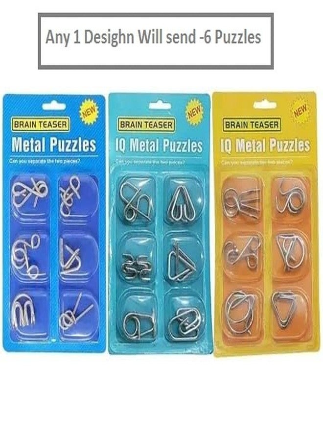 Famous Quality Mind Challenging Game - Brain Teasers Metal Wire Puzzle - Assorted Metal Puzzle for Gifts, Party Favors, Prizes, Disentanglement Puzzle Unlock Interlock Toys- Easter Theme - Image 4