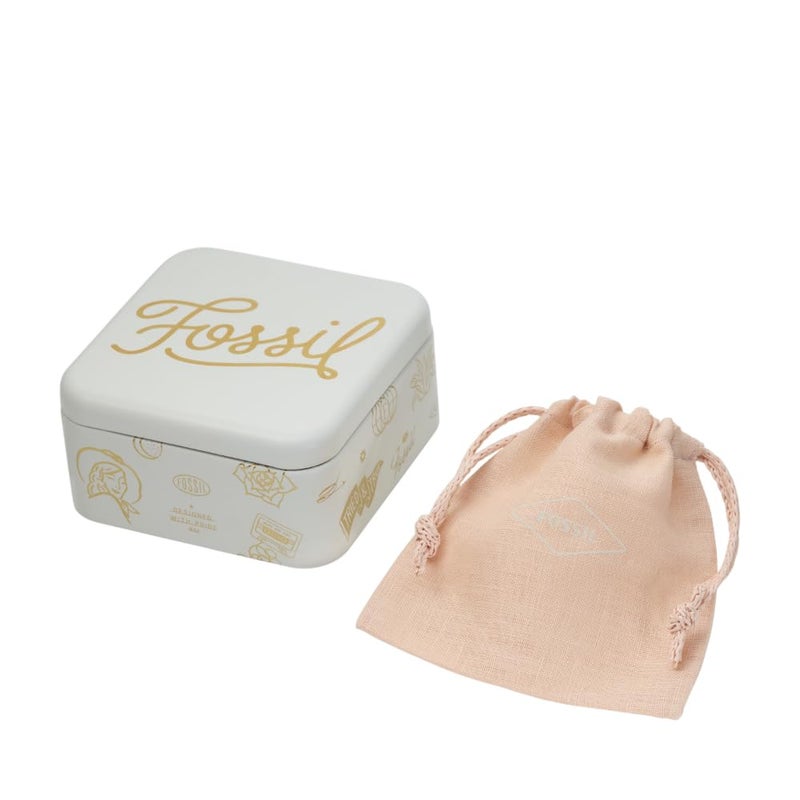 Fossil Women's Rose Gold-Tone Chain Bracelet, Color: Rose Gold (Model: JF02905791) - Image 5