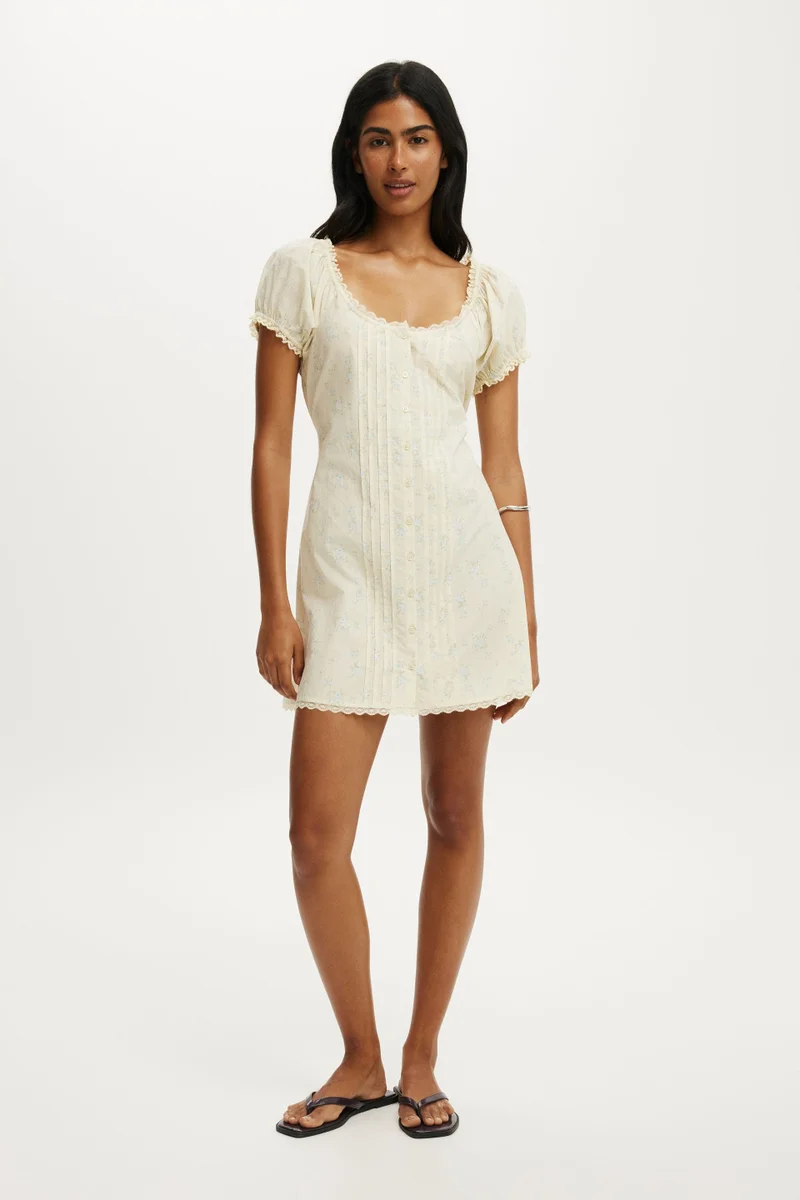 EMMA BABYDOLL MINI DRESS