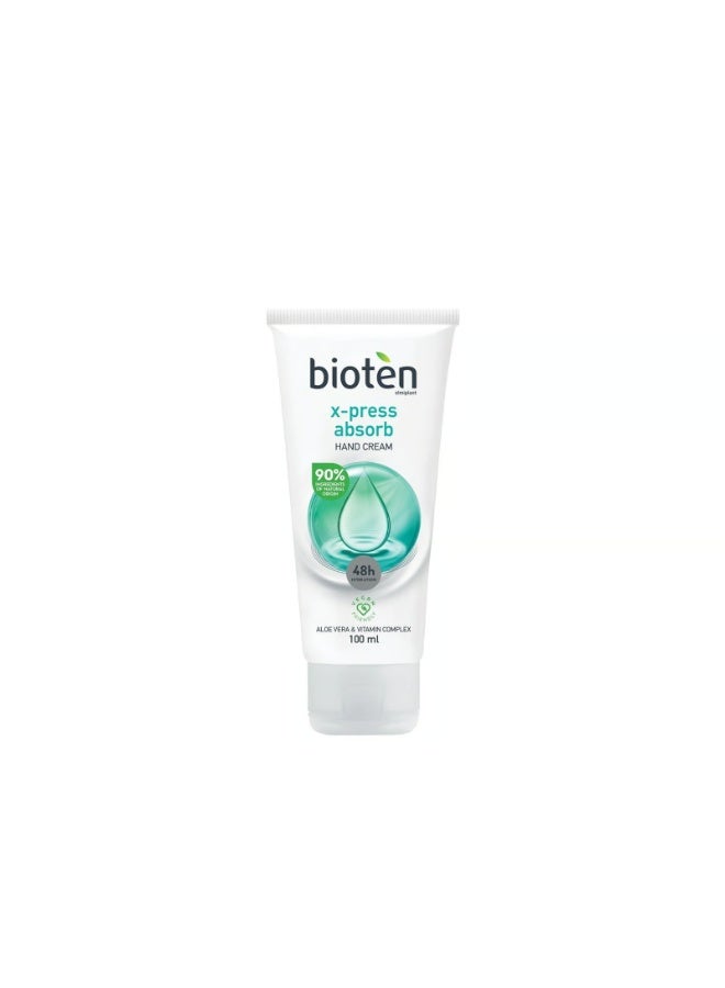 bioten Xpress Absorb Hand Cream 100ml - Image 1