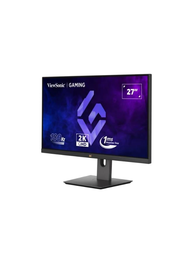 ViewSonic 27 Inch 2K QHD Gaming Monitor, 180Hz Refresh Rate | 1ms Response Time | AMD FreeSync™ I HDMI, Display Port I I VX2758A-2K-PRO-2 Black - Image 2