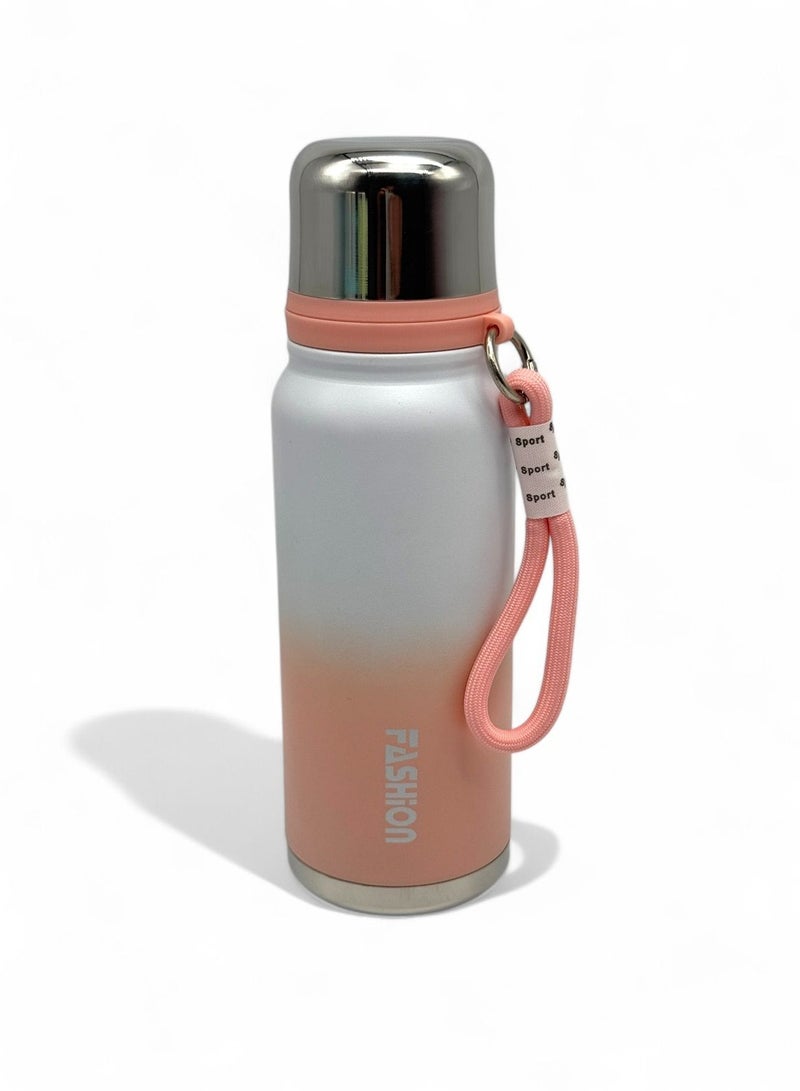 QSHOP Leak-proof 650ml thermal bottle keeps drinks at the perfect temperature throughout the day and is the perfect companion for hot and cold drinks. - Image 1