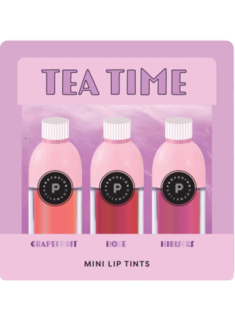 بروفيوجن كوزميتكس تلوين الشفاه بماء شاي الفاكهة بقع شفاه طويلة الأمد يمنحك لونًا طبيعيًا 3 قطع - Image 4