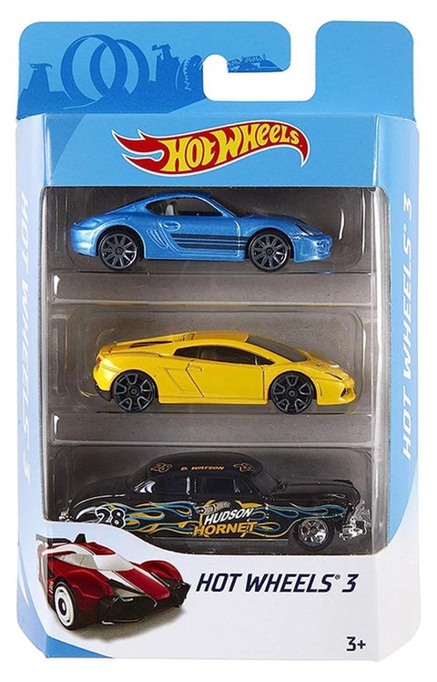 Hw Basic Car 3-Pack Assortment - Style May Vary