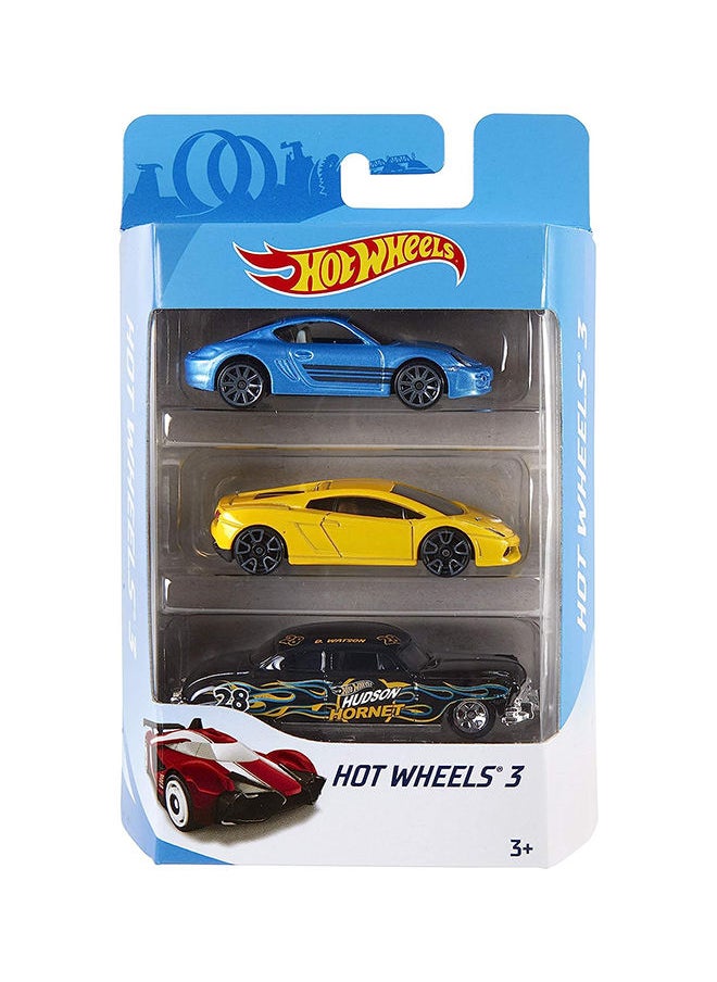 هوت ويلز - تشكيلة Hw Basic Car المكونة من 3 قطع - Image 1