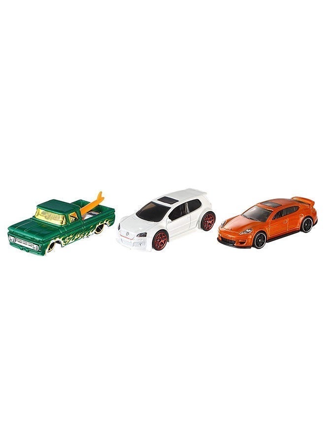 Hot Wheels Basic Car 3-Pack – Set of 3 Die-Cast 1:64 Scale Vehicles, 3+ Years – Die-Cast Toy Car for Kids & Collectors - Assorted - Image 1