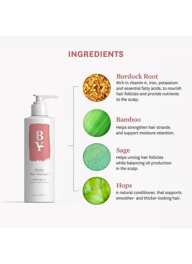 Better Not Younger Better Not Younger Discovery Kit - Strength & Volume, Includes Hair Redemption Restorative Butter Masque, Wake Up Call Volumizing Shampoo and Conditioner 2 Fl Oz each  - Image 2