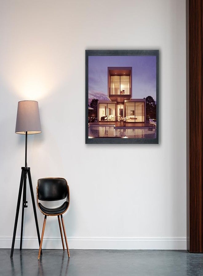 إطار صور جميل لمنظر منزل، مناسب للوحات الجدارية (10 × 14 بوصة) 507 - Image 3