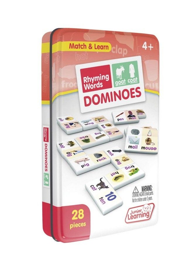 Junior Learning Rhyming Word Dominoes Educational Action Games Multi Model: Jl490  - Image 2