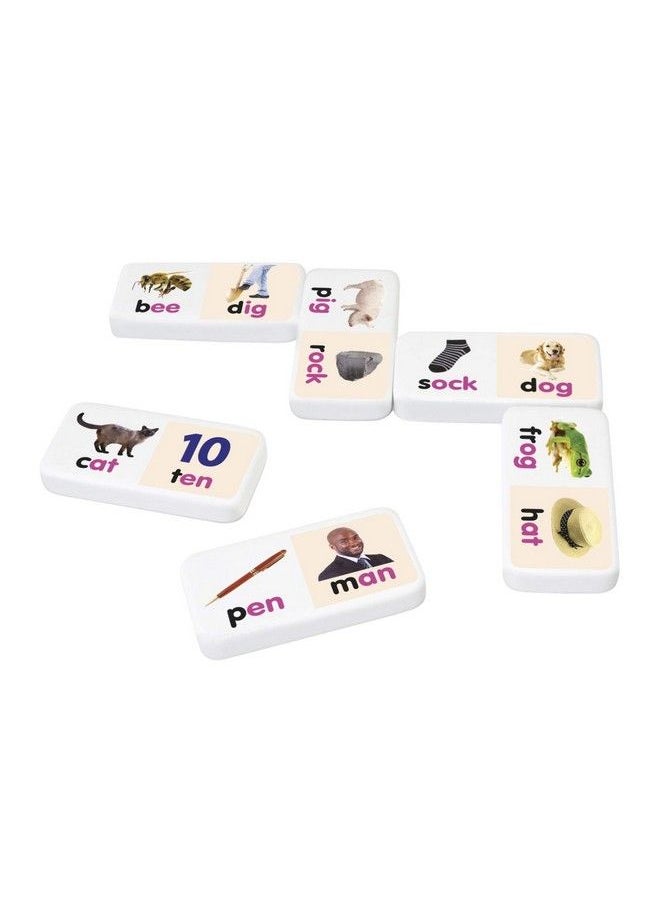 Junior Learning Rhyming Word Dominoes Educational Action Games Multi Model: Jl490  - Image 3