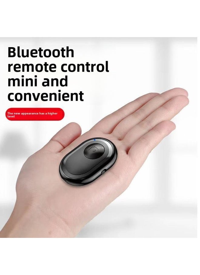 Mobile Phone Bluetooth Selfie For Apple Android Wireless Controller Live Video Camera Camera Remote Control-Color:Purple Single Button Battery Remote Control - Image 3