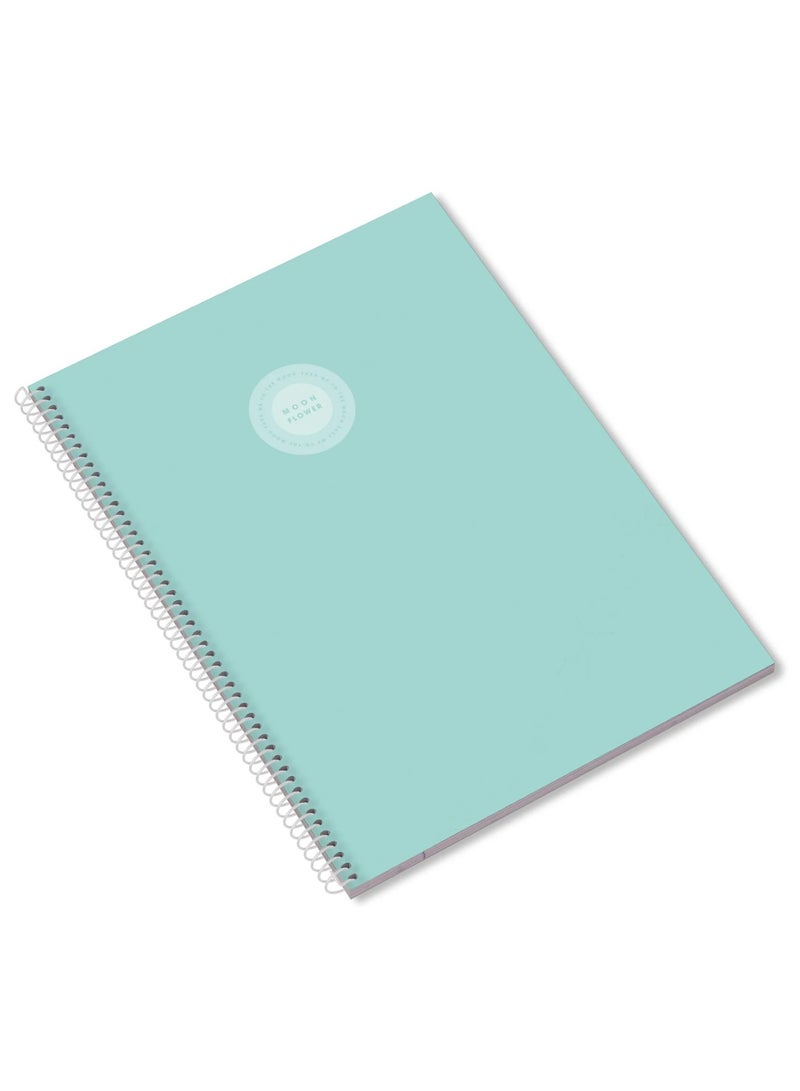 Ambar 1-Piece A4 Size Spiral Notebook Single Lined Ruling Assorted Designs - Image 2